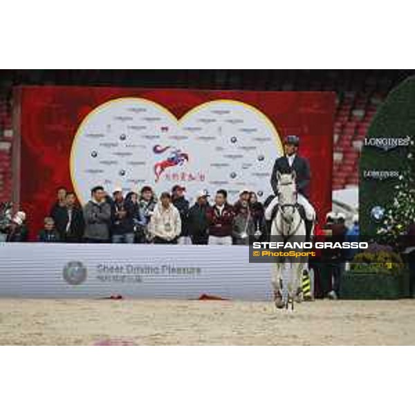 Longines Grand Prix - Bin Zhang on Fetti Cash Beijing, Bird\'s Nest 13th October 2019 Ph.Stefano Grasso/LEBM