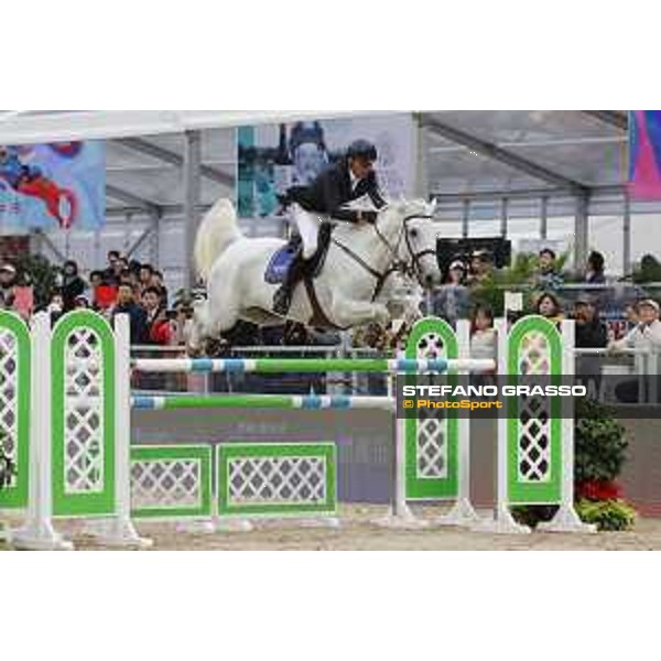 Longines Grand Prix - Bin Zhang on Fetti Cash Beijing, Bird\'s Nest 13th October 2019 Ph.Stefano Grasso/LEBM