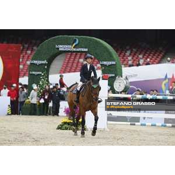 Longines Grand Prix - Jane Richard Philips on Kuibeike Beijing, Bird\'s Nest 13th October 2019 Ph.Stefano Grasso/LEBM
