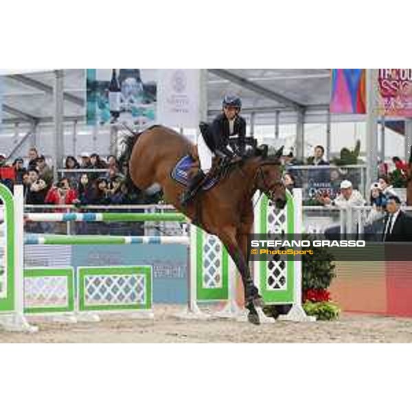 Longines Grand Prix - Jane Richard Philips on Kuibeike Beijing, Bird\'s Nest 13th October 2019 Ph.Stefano Grasso/LEBM