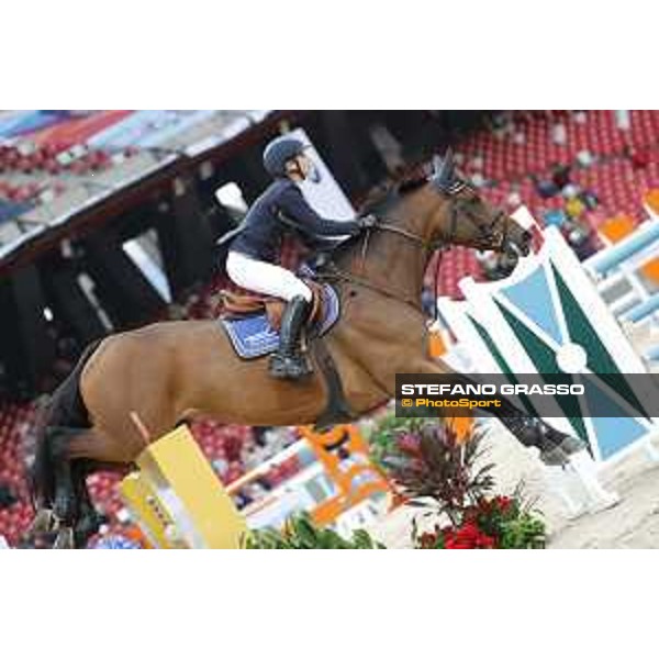 Longines Grand Prix - Jane Richard Philips on Kuibeike Beijing, Bird\'s Nest 13th October 2019 Ph.Stefano Grasso/LEBM
