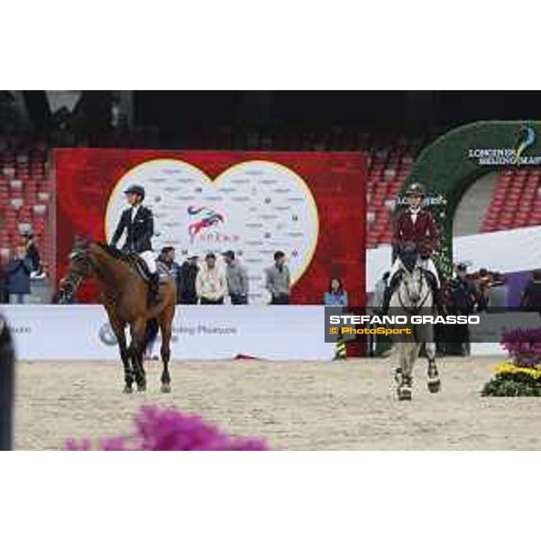 Longines Grand Prix - Jane Richard Philips on Kuibeike Beijing, Bird\'s Nest 13th October 2019 Ph.Stefano Grasso/LEBM