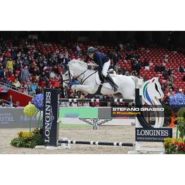 Longines Grand Prix -Martin Fuchs on Cognac du Vlist Z Beijing, Bird\'s Nest 13th October 2019 Ph.Stefano Grasso/LEBM
