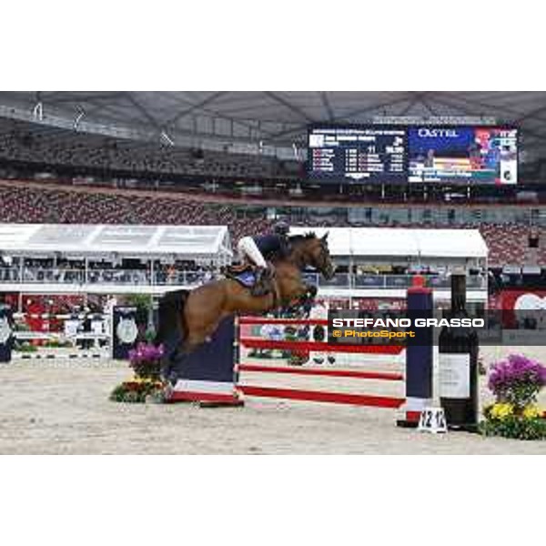 Longines Grand Prix - Jane Richard Philips on Kuibeike Beijing, Bird\'s Nest 13th October 2019 Ph.Stefano Grasso/LEBM