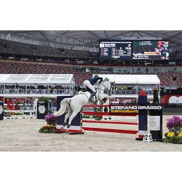 Longines Grand Prix -Martin Fuchs on Cognac du Vlist Z Beijing, Bird\'s Nest 13th October 2019 Ph.Stefano Grasso/LEBM