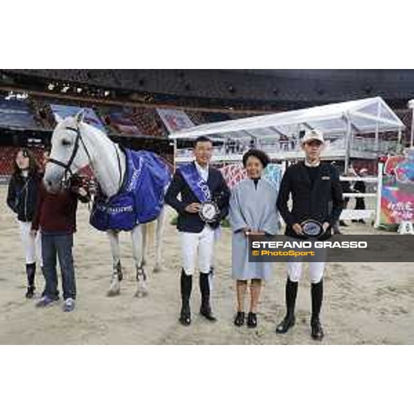 Longines Grand Prix - Prize giving ceremony Beijing, Bird\'s Nest 13th October 2019 Ph.Stefano Grasso/LEBM