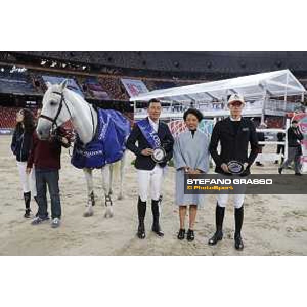 Longines Grand Prix - Prize giving ceremony Beijing, Bird\'s Nest 13th October 2019 Ph.Stefano Grasso/LEBM