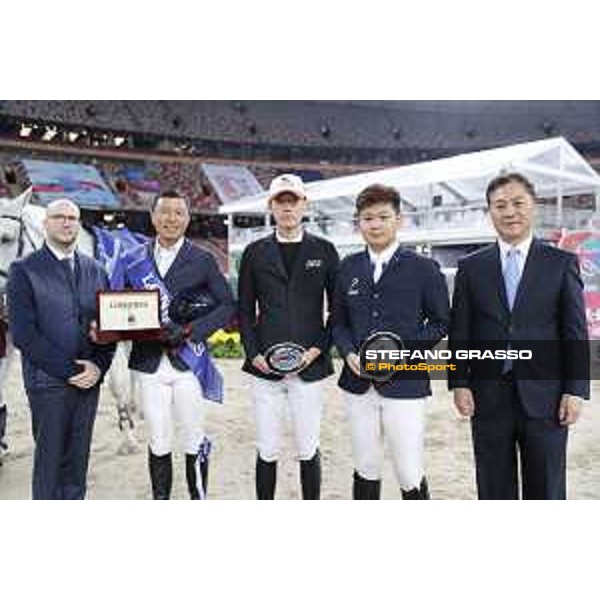 Longines Grand Prix - Prize giving ceremony Beijing, Bird\'s Nest 13th October 2019 Ph.Stefano Grasso/LEBM