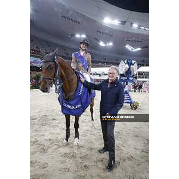 Longines Grand Prix - Penelope Leprevost and Frank Kemperman Beijing, Bird\'s Nest 13th October 2019 Ph.Stefano Grasso/LEBM