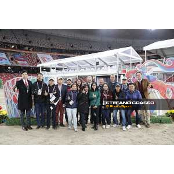 Longines Grand Prix - Group photo Beijing, Bird\'s Nest 13th October 2019 Ph.Stefano Grasso/LEBM