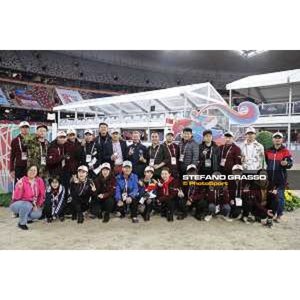 Longines Grand Prix - Group photo Beijing, Bird\'s Nest 13th October 2019 Ph.Stefano Grasso/LEBM