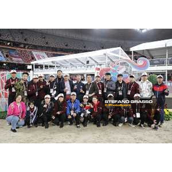 Longines Grand Prix - Group photo Beijing, Bird\'s Nest 13th October 2019 Ph.Stefano Grasso/LEBM