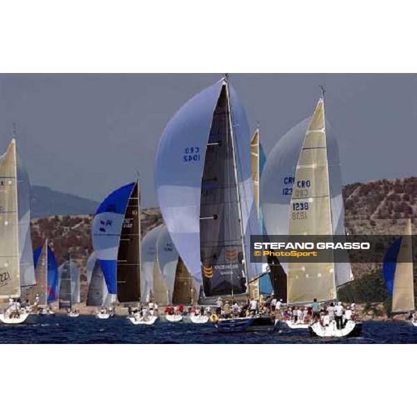 fleet Vip IMS Mediterranean Championship-race 5 Cres (Hroatia) 24th june 2004 ph. Stefano Grasso