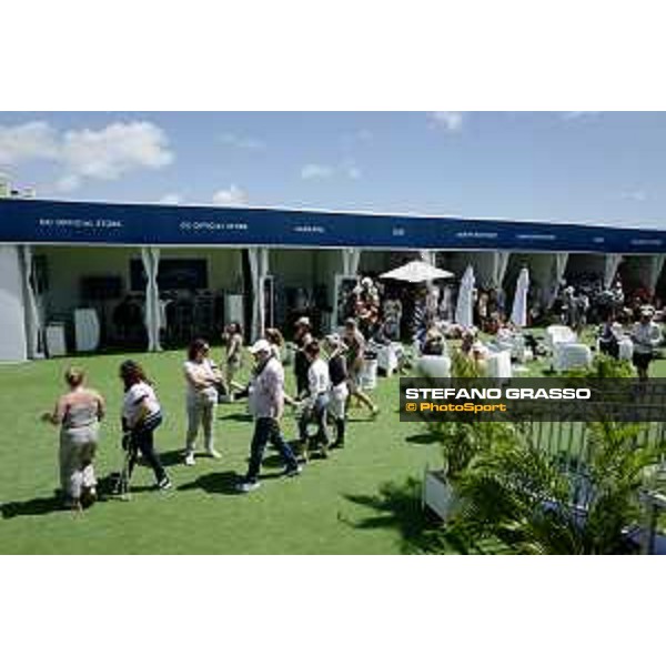 LGCT of Miami Beach - View of warm up arena, public, view of vip lounge - Miami Beach, South Beach - 18 April 2019 - ph.Stefano Grasso/LGCT