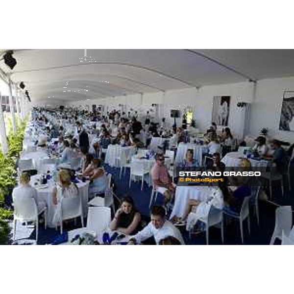 LGCT of Miami Beach - View of warm up arena, public, view of vip lounge - Miami Beach, South Beach - 18 April 2019 - ph.Stefano Grasso/LGCT