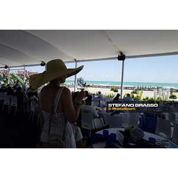 LGCT of Miami Beach - View of warm up arena, public, view of vip lounge - Miami Beach, South Beach - 18 April 2019 - ph.Stefano Grasso/LGCT