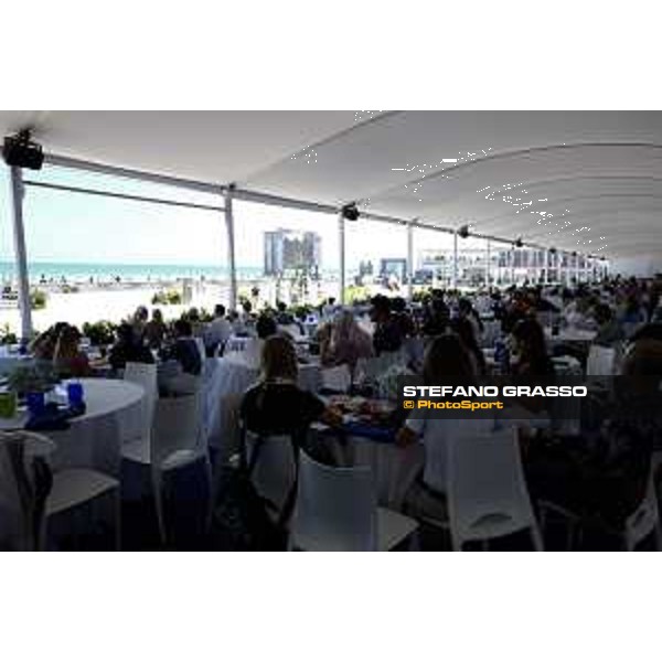 LGCT of Miami Beach - View of warm up arena, public, view of vip lounge - Miami Beach, South Beach - 18 April 2019 - ph.Stefano Grasso/LGCT