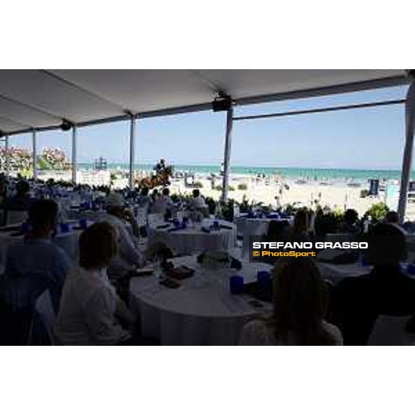 LGCT of Miami Beach - View of warm up arena, public, view of vip lounge - Miami Beach, South Beach - 18 April 2019 - ph.Stefano Grasso/LGCT