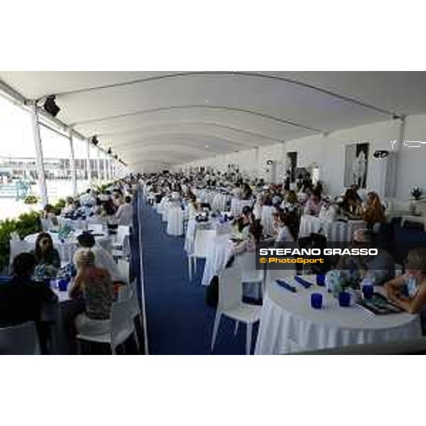 LGCT of Miami Beach - View of warm up arena, public, view of vip lounge - Miami Beach, South Beach - 19 April 2019 - ph.Stefano Grasso/LGCT