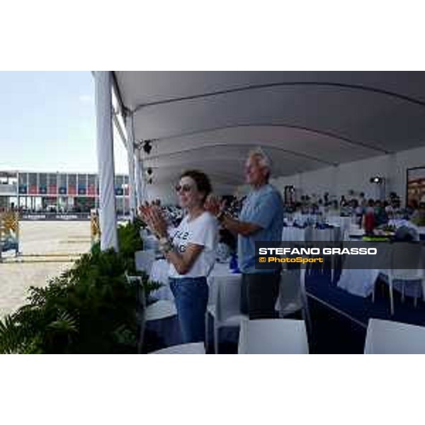 LGCT of Miami Beach - View of warm up arena, public, view of vip lounge - Miami Beach, South Beach - 19 April 2019 - ph.Stefano Grasso/LGCT