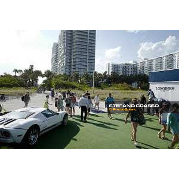 LGCT of Miami Beach - View of warm up arena, public, view of vip lounge - Miami Beach, South Beach - 19 April 2019 - ph.Stefano Grasso/LGCT