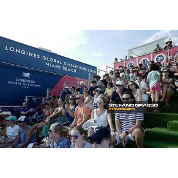 LGCT of Miami Beach - View of warm up arena, public, view of vip lounge - Miami Beach, South Beach - 19 April 2019 - ph.Stefano Grasso/LGCT