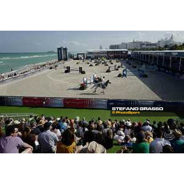 LGCT of Miami Beach - View of warm up arena, public, view of vip lounge - Miami Beach, South Beach - 19 April 2019 - ph.Stefano Grasso/LGCT