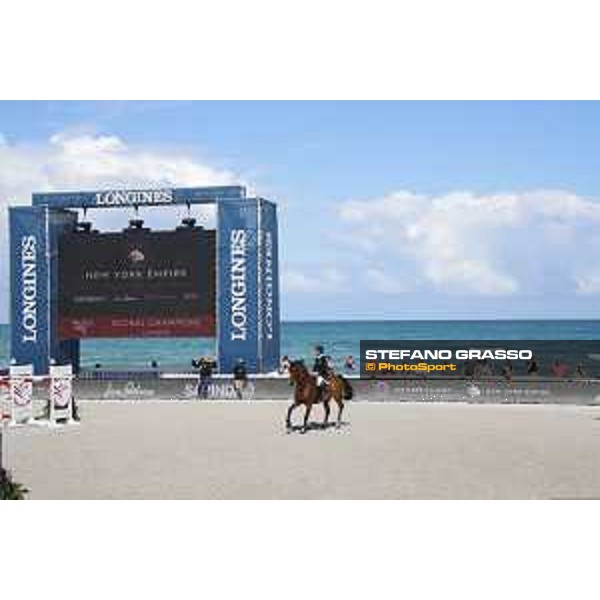 LGCT of Miami Beach - View of warm up arena, public, view of vip lounge - Miami Beach, South Beach - 18 April 2019 - ph.Stefano Grasso/LGCT