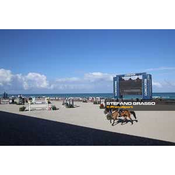 LGCT of Miami Beach - View of warm up arena, public, view of vip lounge - Miami Beach, South Beach - 19 April 2019 - ph.Stefano Grasso/LGCT