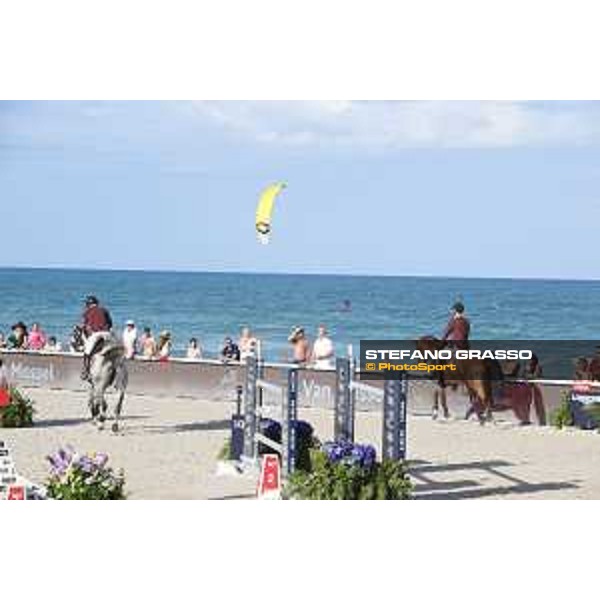 LGCT of Miami Beach - View of warm up arena, public, view of vip lounge - Miami Beach, South Beach - 19 April 2019 - ph.Stefano Grasso/LGCT