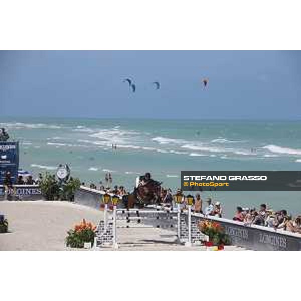 LGCT of Miami Beach - View of warm up arena, public, view of vip lounge - Miami Beach, South Beach - 19 April 2019 - ph.Stefano Grasso/LGCT