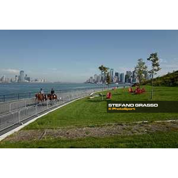 LGCT of NEW YORK - Pano view of skyline of Manhattan from Governors Island NEW YORK, Governors Island - 26 September 2019 - ph.Stefano Grasso/LGCT