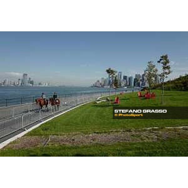 LGCT of NEW YORK - Pano view of skyline of Manhattan from Governors Island NEW YORK, Governors Island - 26 September 2019 - ph.Stefano Grasso/LGCT