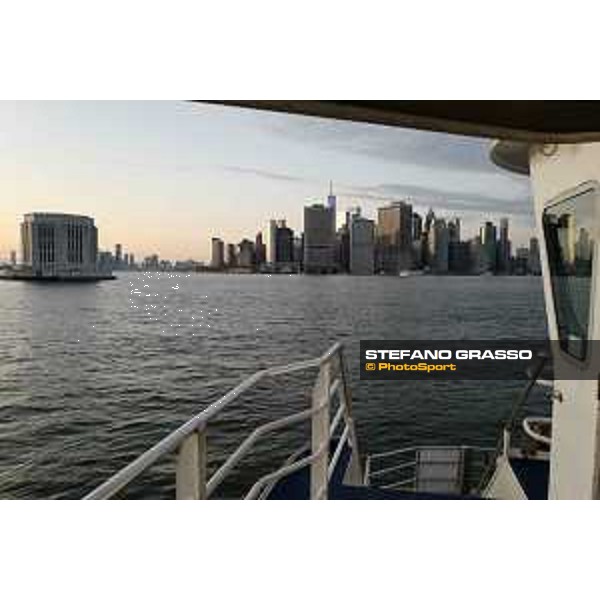 LGCT of NEW YORK - s view of the skyline of Manhattan from the ferry boat NEW YORK, Governors Island - 26 September 2019 - ph.Stefano Grasso/LGCT