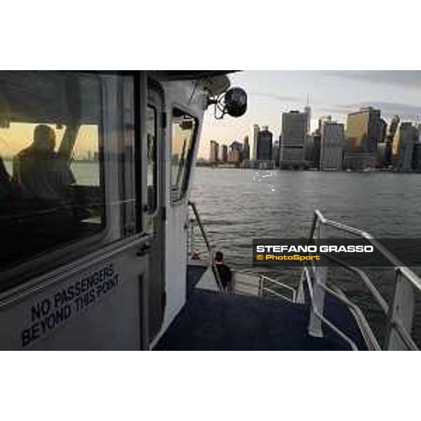 LGCT of NEW YORK - s view of the skyline of Manhattan from the ferry boat NEW YORK, Governors Island - 26 September 2019 - ph.Stefano Grasso/LGCT