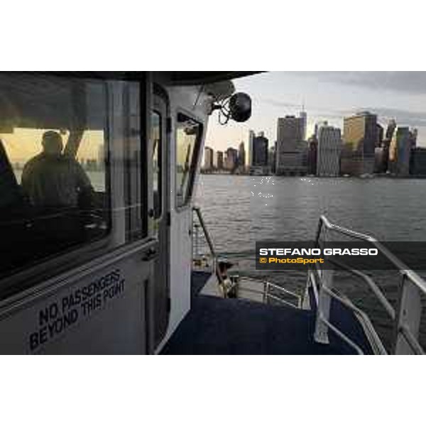 LGCT of NEW YORK - s view of the skyline of Manhattan from the ferry boat NEW YORK, Governors Island - 26 September 2019 - ph.Stefano Grasso/LGCT