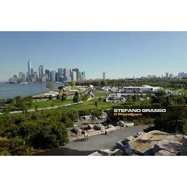 LGCT of NEW YORK - Pano view of skyline of Manhattan from Governors Island NEW YORK, Governors Island - 27 September 2019 - ph.Stefano Grasso/LGCT