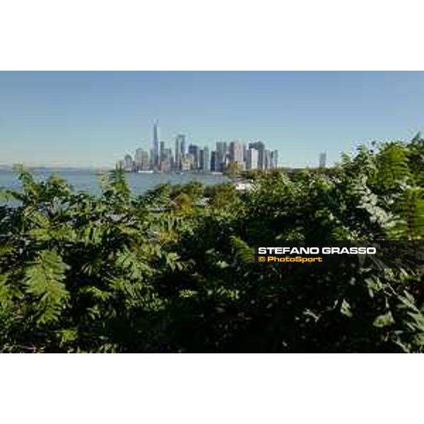 LGCT of NEW YORK - Pano view of skyline of Manhattan from Governors Island NEW YORK, Governors Island - 27 September 2019 - ph.Stefano Grasso/LGCT