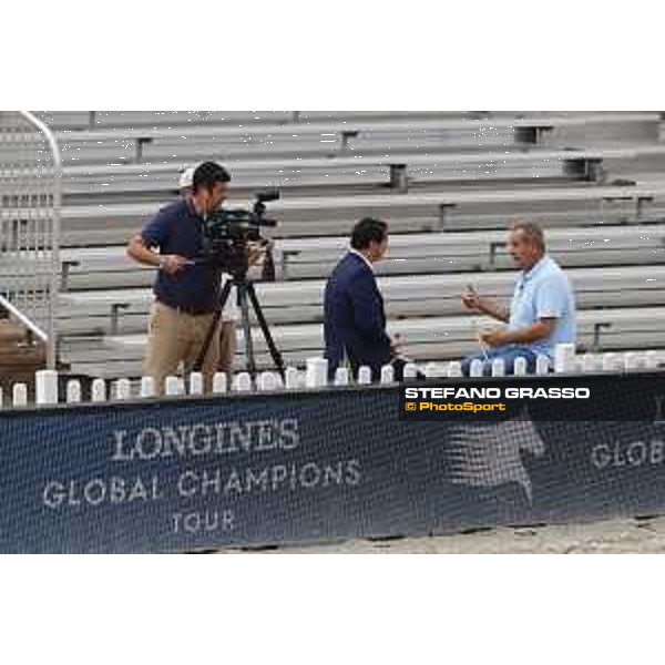 LGCT of NEW YORK - Uliano Vezzani interviewed by CNN NEW YORK, Governors Island - 26 September 2019 - ph.Stefano Grasso/LGCT