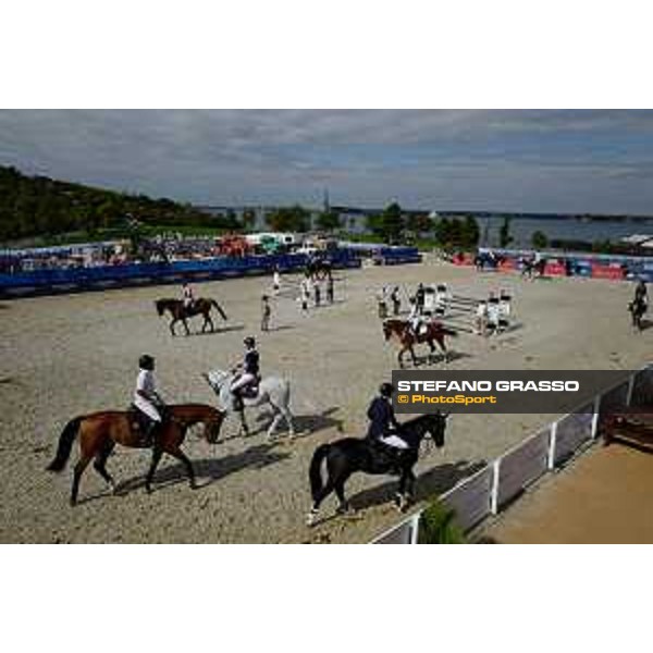 LGCT of NEW YORK - Warm up and the Statue of Liberty NEW YORK, Governors Island - 28 September 2019 - ph.Stefano Grasso/LGCT