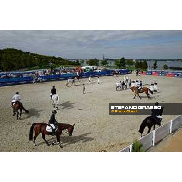 LGCT of NEW YORK - Warm up and the Statue of Liberty NEW YORK, Governors Island - 28 September 2019 - ph.Stefano Grasso/LGCT