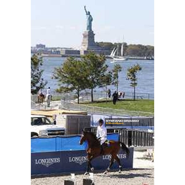LGCT of NEW YORK - Warming up and the Statue of Liberty NEW YORK, Governors Island - 29 September 2019 - ph.Stefano Grasso/LGCT