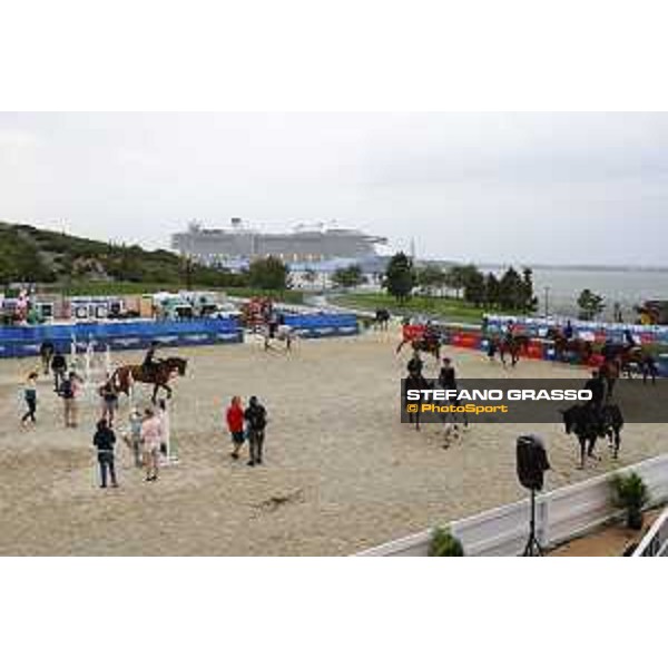 LGCT of NEW YORK - Warm up NEW YORK, Governors Island - 26 September 2019 - ph.Stefano Grasso/LGCT
