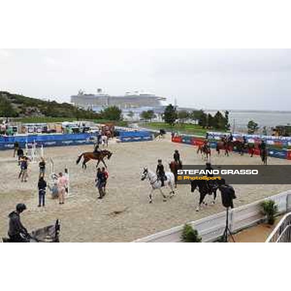 LGCT of NEW YORK - Warm up NEW YORK, Governors Island - 26 September 2019 - ph.Stefano Grasso/LGCT