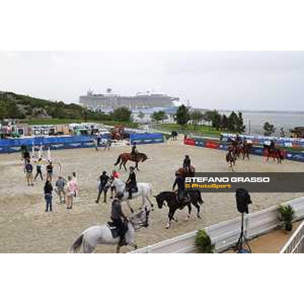 LGCT of NEW YORK - Warm up NEW YORK, Governors Island - 26 September 2019 - ph.Stefano Grasso/LGCT