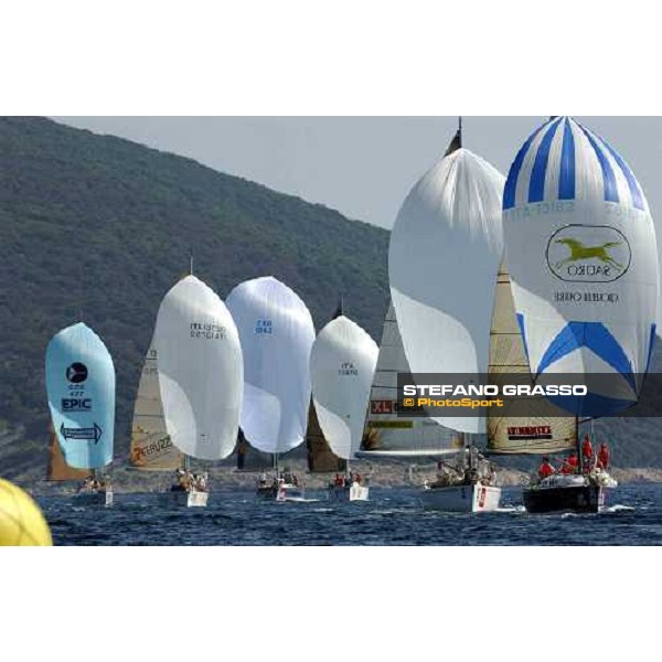 fleet Vip IMS Mediterranean Championship-race 5 Cres (Hroatia) 24th june 2004 ph. Stefano Grasso