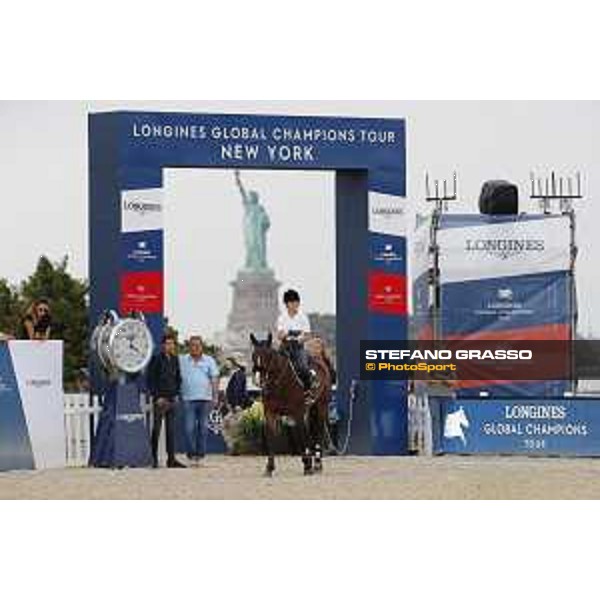 LGCT of NEW YORK - warm up and the Statue of Liberty NEW YORK, Governors Island - 26 September 2019 - ph.Stefano Grasso/LGCT
