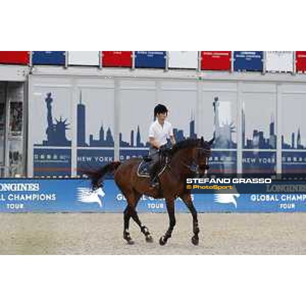 LGCT of NEW YORK - warm up and the Statue of Liberty NEW YORK, Governors Island - 26 September 2019 - ph.Stefano Grasso/LGCT