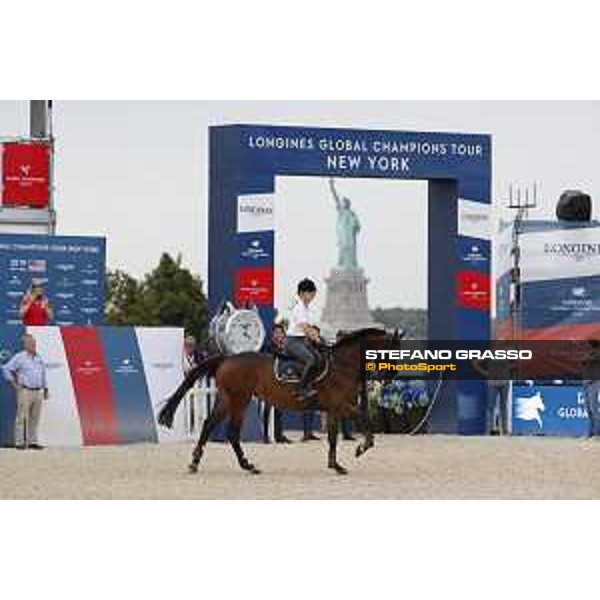 LGCT of NEW YORK - warm up and the Statue of Liberty NEW YORK, Governors Island - 26 September 2019 - ph.Stefano Grasso/LGCT