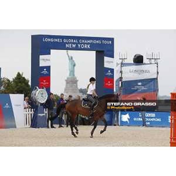 LGCT of NEW YORK - warm up and the Statue of Liberty NEW YORK, Governors Island - 26 September 2019 - ph.Stefano Grasso/LGCT